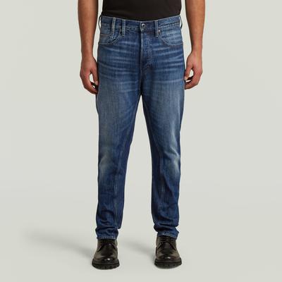 Tapered-fit-Jeans G-STAR "G-Star Arc 3D", Herren, Gr. 31, Länge 32, blau (antique vespa), Denim/Jeans, Obermaterial: 100% Baumwolle, tapered fit lang, Jeans, mit Knopfverschluss, mittlerer Bund