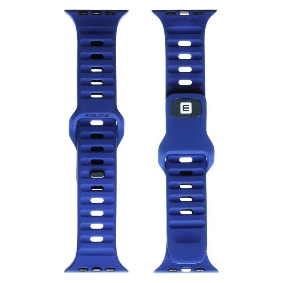 Evelatus Strap Watch 38/40/41 Sport Silicone Loop Dark Blue (Silikon) (EVELATUS)