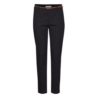 7/8-Hose OXMO "7/8-Hose OXDaisy", Damen, Gr. 38, N-Gr, schwarz, Obermaterial: 98% Baumwolle CO. 2% Elasthan EL., Hosen 7/8-Hose