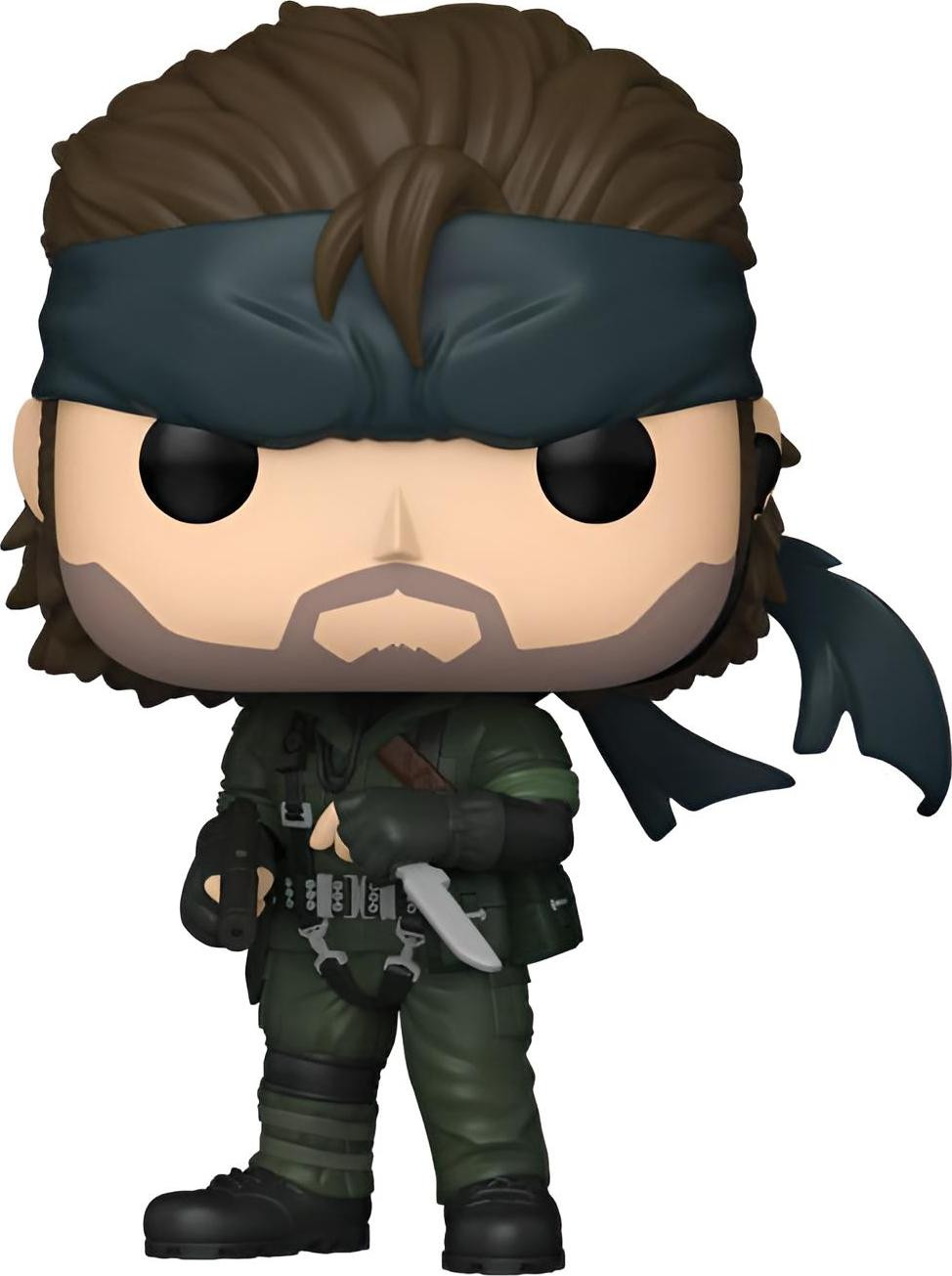 Funko POP! Games Naked Snake Metal Gear vinyl figuur, 9 cm