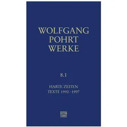 Werke Band 8.1, Biografien von Wolfgang Pohrt