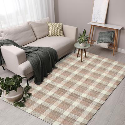 Amer Rugs Tennessee Tartan Plaid Hand-Tufted Wool Rug