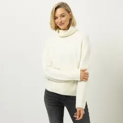 ANNA VON GRIESHEIM Pullover Grobstrick Rollkragen oversized