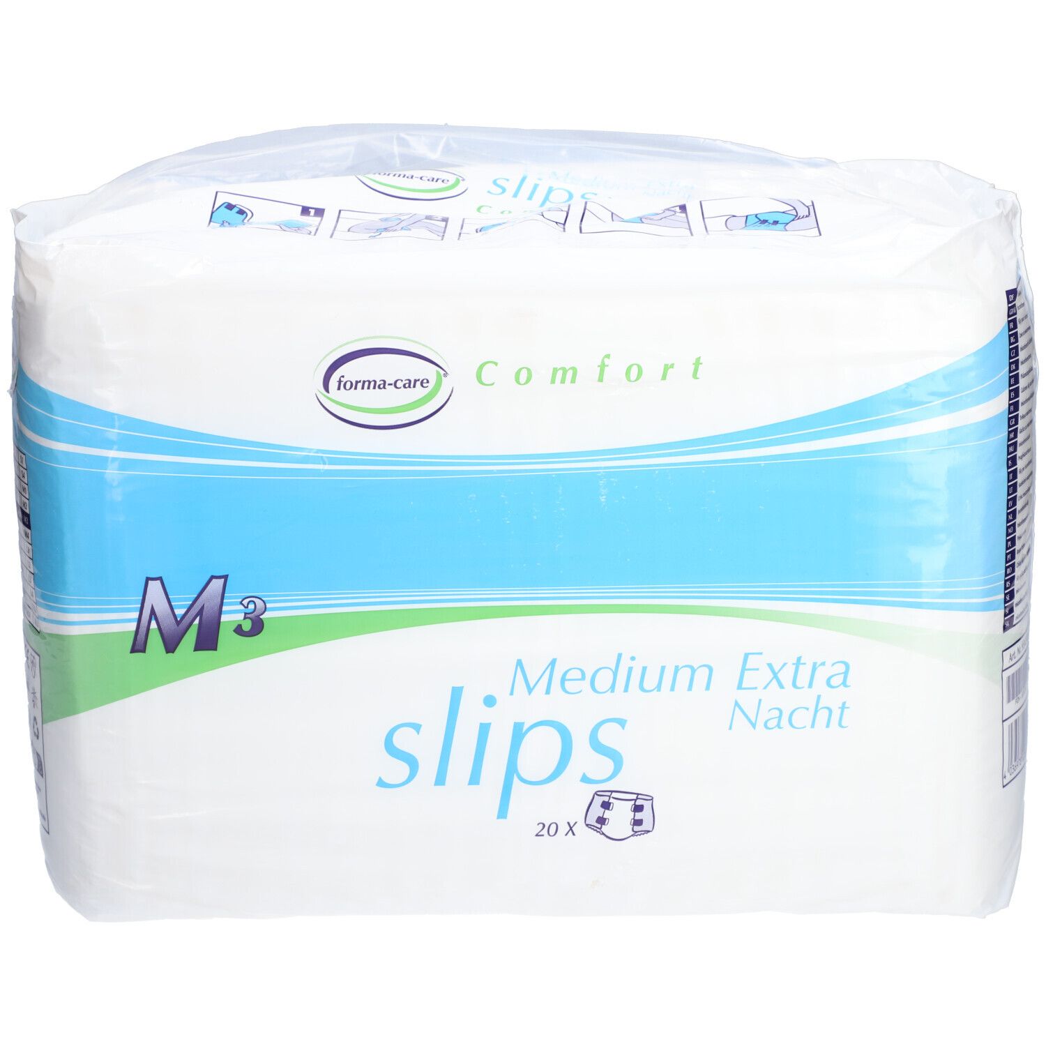 FORMA-care slip comfort extra M Nacht 20 St Inkontinenzslip
