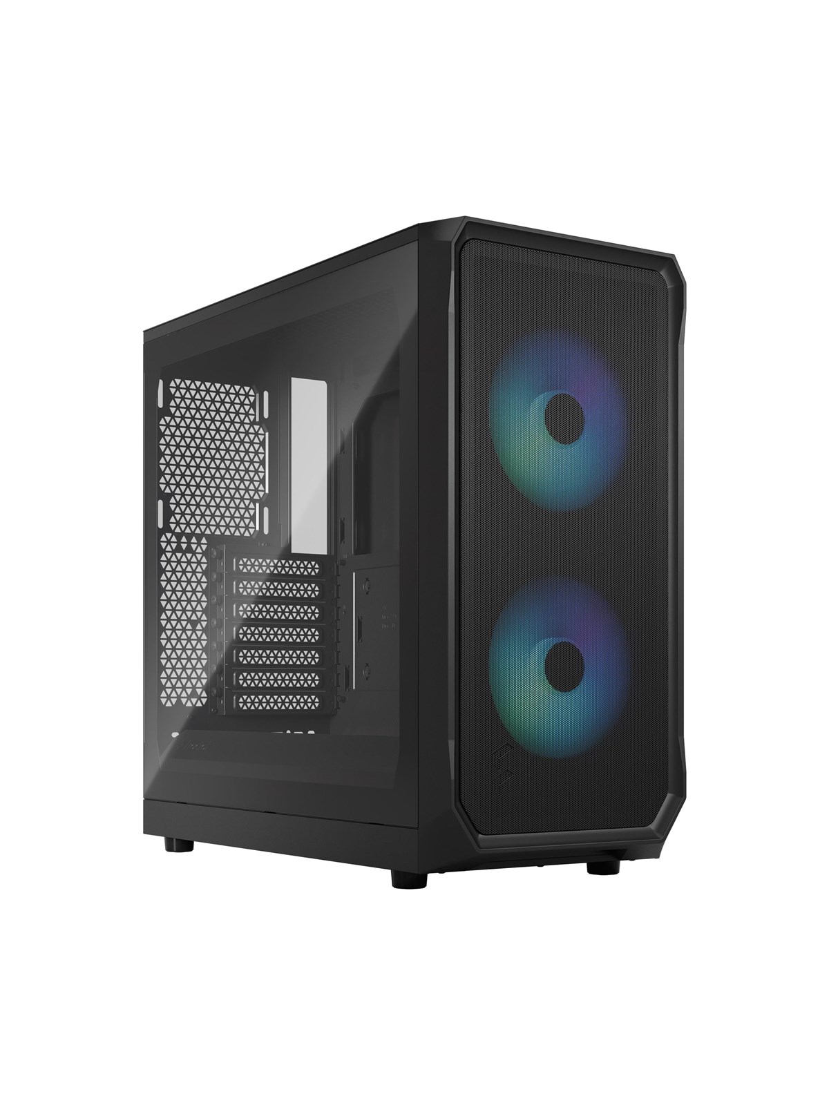 Fractal Design Focus 2 RGB - Black TG Clear Tint - Gehäuse - Miditower - Schwarz