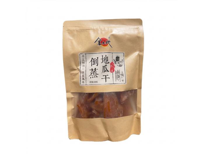【Best-seller】 Golden Land Patates douces séchées cuites à la vapeur 500 g (contient 10-12 sachets)