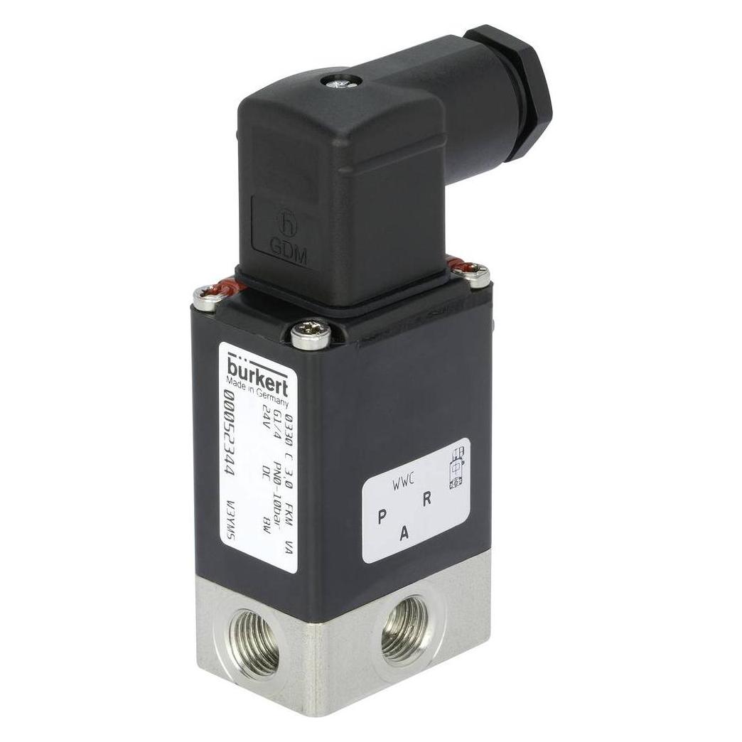 Bürkert 3/2-Wege-Magnetventil direktwirkend (380666)
