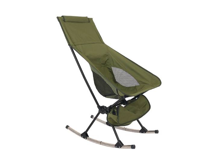 Chaise à dossier pliante et rehaussante, chaise à bascule d'extérieur, pause déjeuner, loisirs, supports inclinables en lune