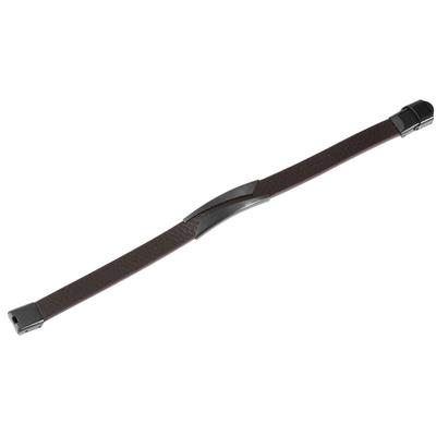 Armreif ADELIA´S "Armband – Armreif aus Leder 21,5 cm", braun, Armbänder, Damen, 22cm, Leder, Armreif, Geschenkidee: zeitlos und vielseitig