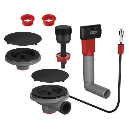 Franke Color Line Ablaufgarnitur mit Automatik-Stopper, 2 Kammern (Ablaufgarnitur) (54833631)