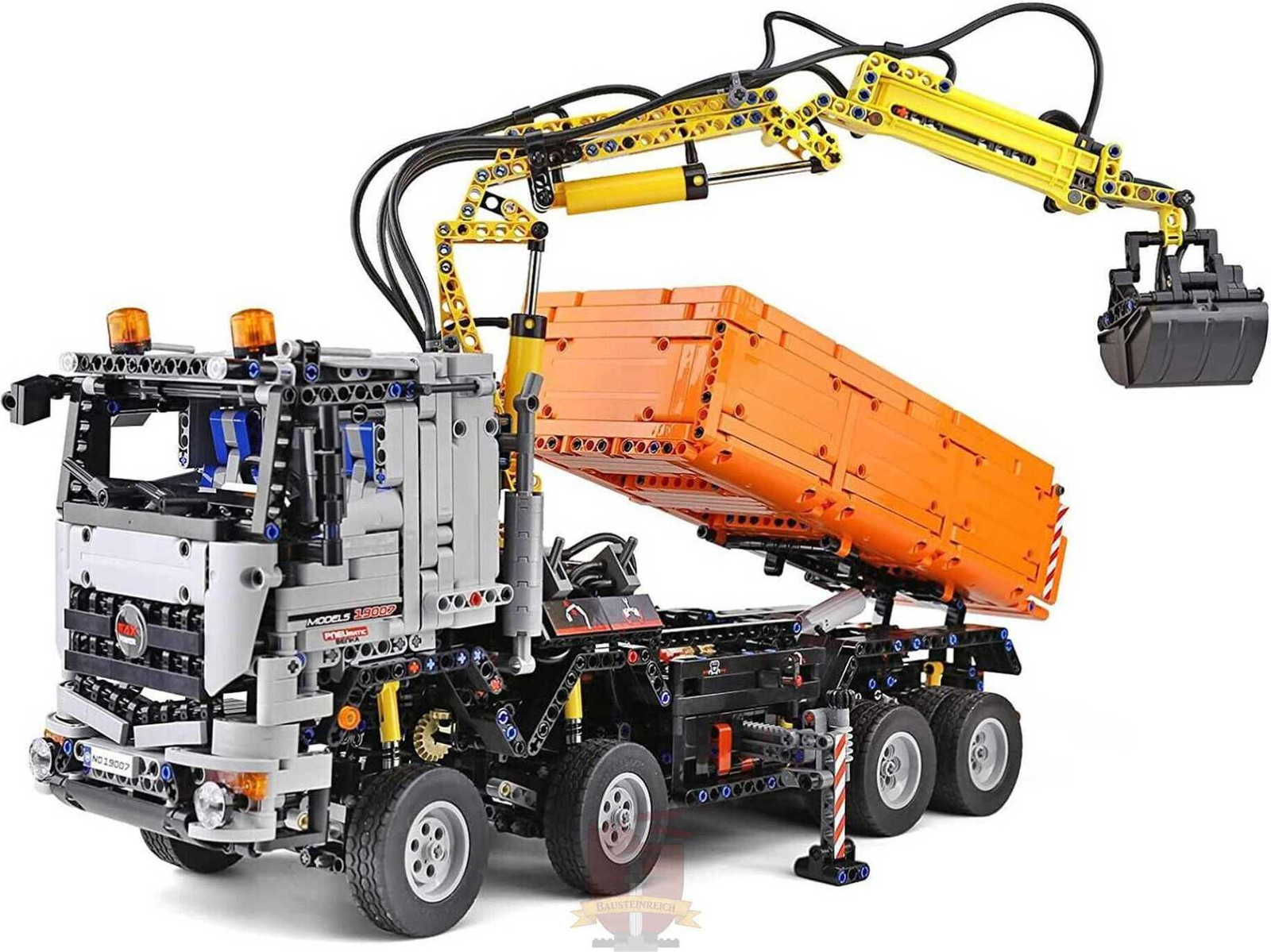 Mould King Vrachtwagen met kraan bouwset