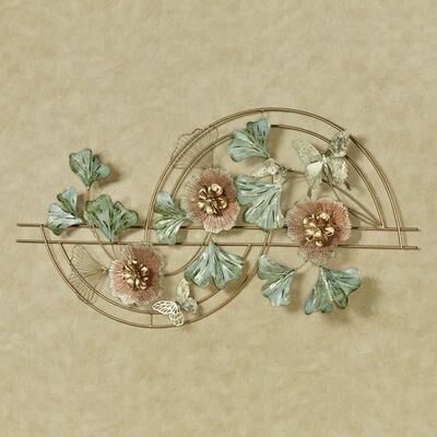 Touch of Class Zen Blossoms Wall Art Green , Green