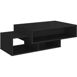 vidaXL Couchtisch Schwarz 105x55x32 cm Holzwerkstoff