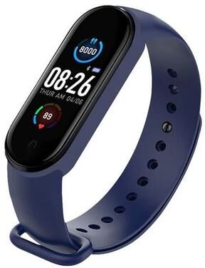 The Cart Load Smart Watch Band, Fitness Tracker, Heart Rate, Blood Pressure Wristband, All Day Activity Tracker For Men And Women blue