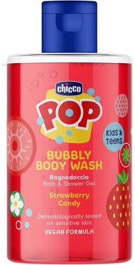 Chicco Pop Bubbly Body Wash Strawberry Kids 300 ml