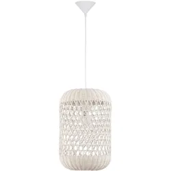Nova Luce 9587162 Aurora E27 Pendelleuchte Elfenbein