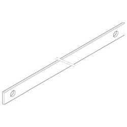 ABN ABNPC35141 CU-Schiene FB1 40x10mm waagrecht, gelocht, links einseitig verlängert für Wandlerlasche Kupferschiene 1 St.