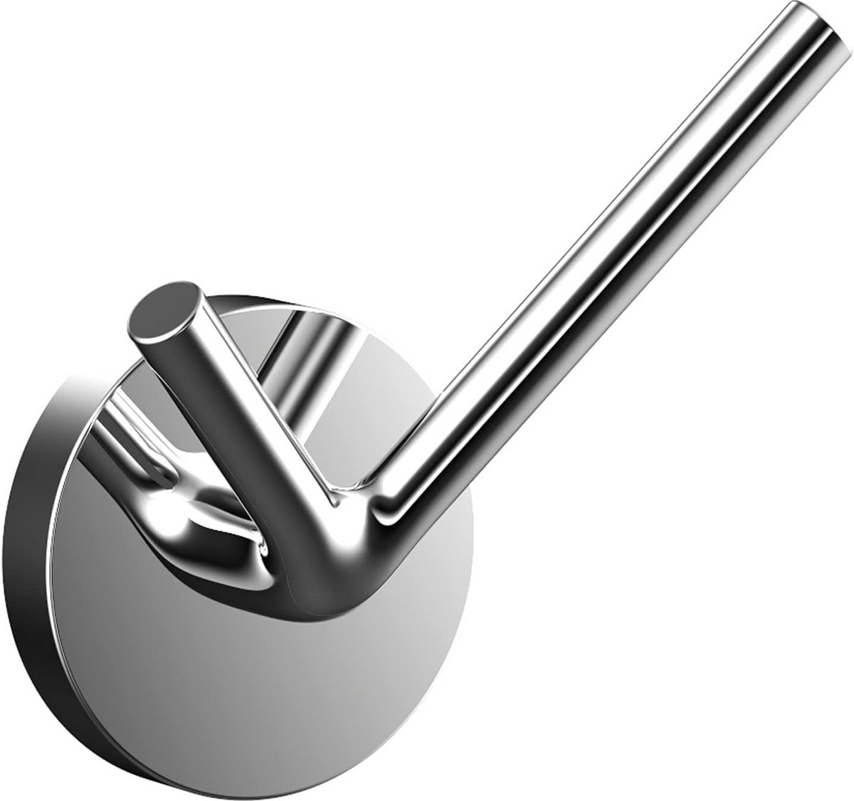 Ronde Dubbele Handdoekhaak voor Wandmontage - Onderhoudsvriendelijke Hanger voor 2 Handdoeken
