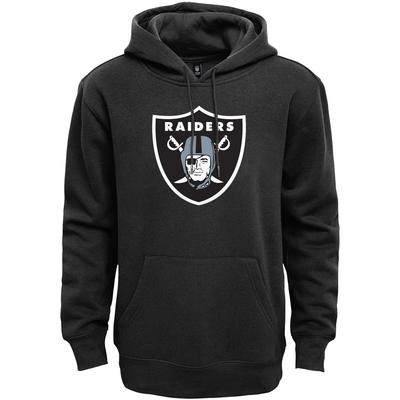 Kapuzenpullover FANATICS "Fanatics Hoodie Las Vegas Raiders", Damen, Gr. S, schwarz, 80% Baumwolle, 20% Polyester, Pullover Kapuzenpullover
