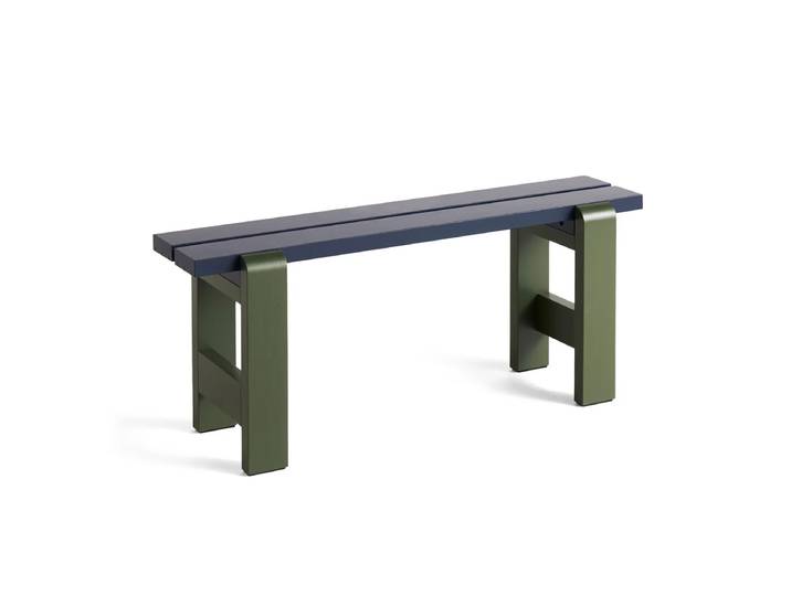 HAY - Weekday Duo Bank, L 111 cm, olive / steel blue