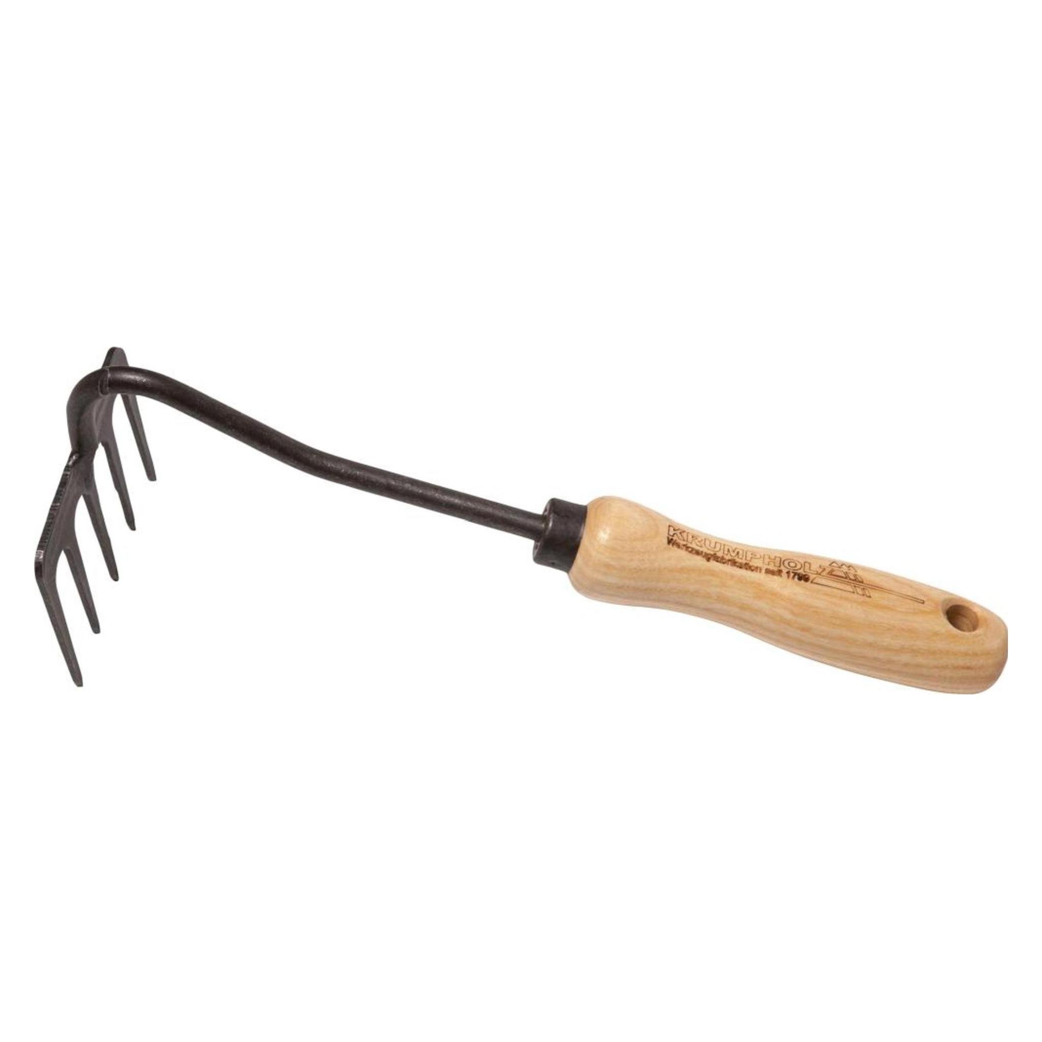 Krumpholz Handharke 5 Zinken mit Eschengriff (4035208014494)