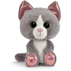 NICI Kuscheltier GLUBSCHIS Katze grau Felinja 25cm - grau