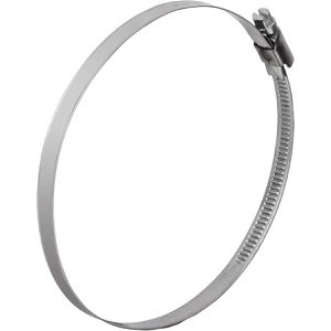 GARSIDURO Schlauchschelle SGS-W4-100120-5, Klasse W4, Set, Ø 100 - 120 mm, mit Schneckengewinde, Edelstahl, 5 Stück