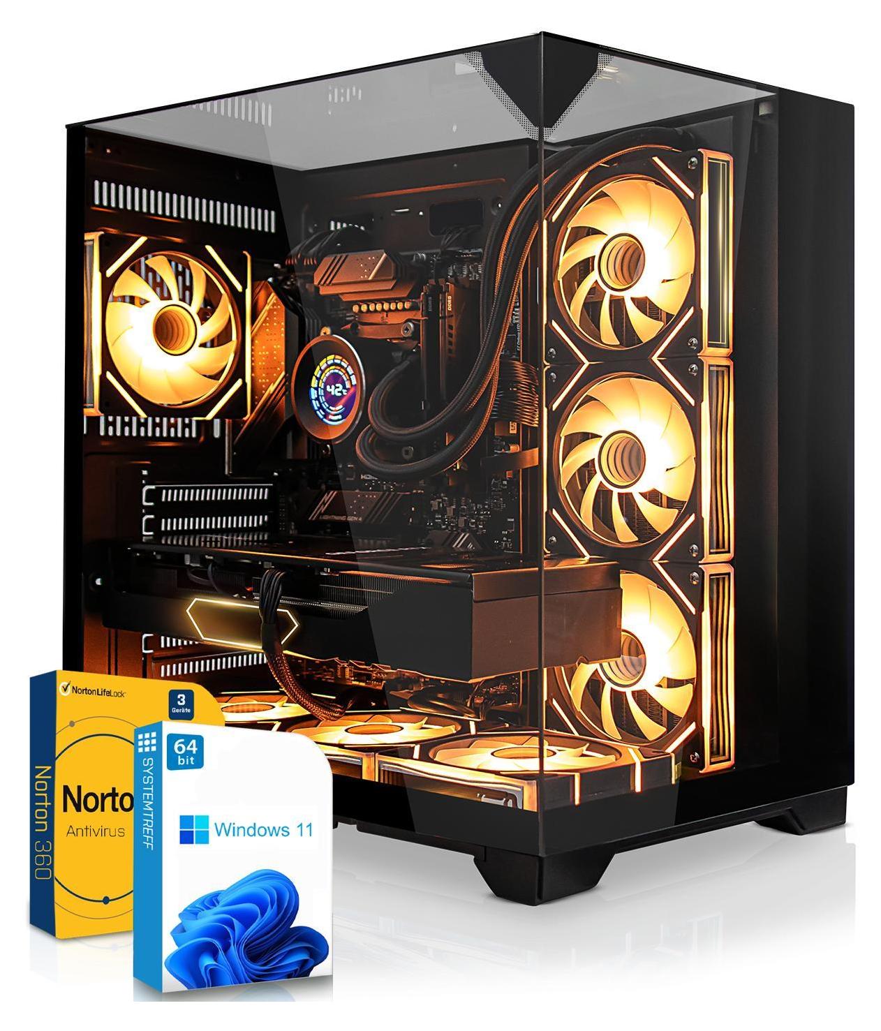 SYSTEMTREFF High-End Gamer Computer - Ryzen 9 9900X3D - Nvidia GeForce RTX 5090 32GB - 32GB DDR5 - 2TB NVMe - Windows 11 Pro - Desktop PC