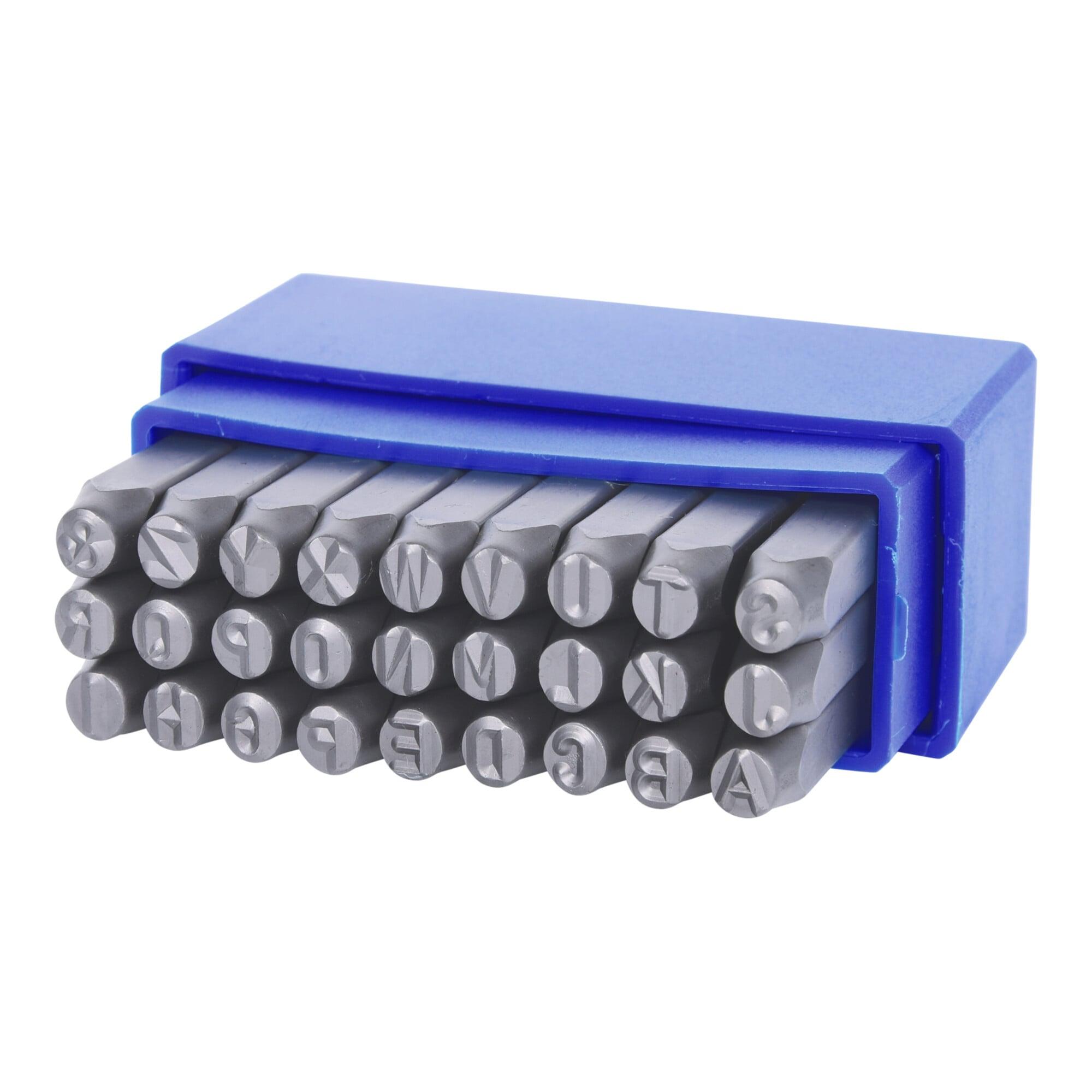 KS Tools Buchstaben-Prägestempel-Satz, 27-teilig (156.0468)