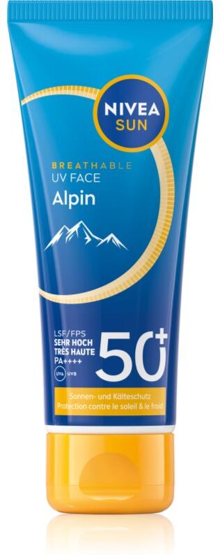 NIVEA SUN Alpin crème solaire visage contre le froid et le vent SPF 50+ 40 ml