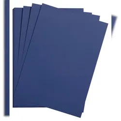 Clairefontaine Maya Tonpapier 50x70cm 120g 25 Bogen - Mitternachtsblau 97157C