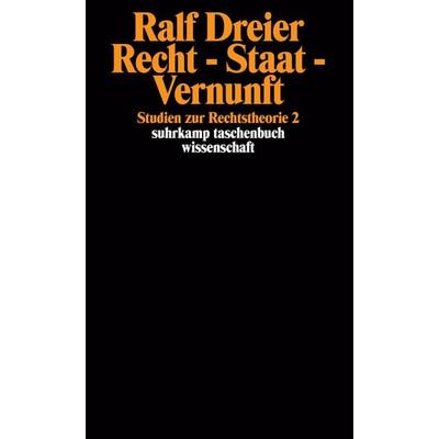 Recht - Staat - Vernunft, Taschenbuch von Ralf Dreier, Suhrkamp, 978-3-518-28554-1
