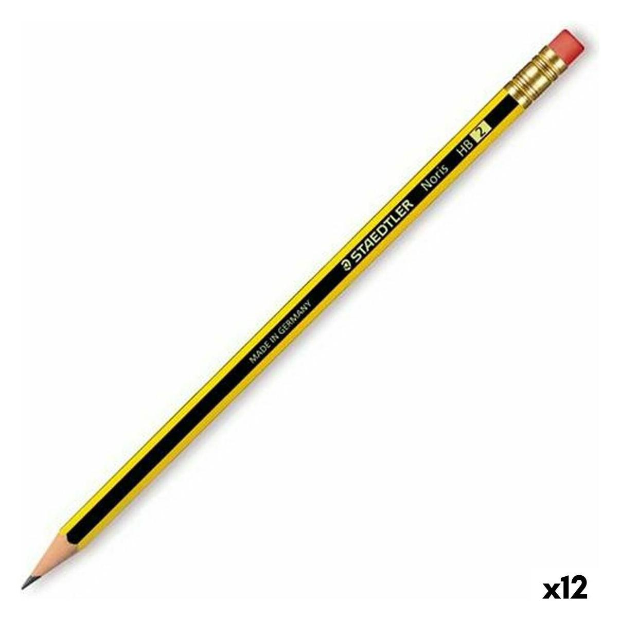 Staedtler Noris, Bleistift, HB (2 mm, HB, 12x) (NORIS122HB)