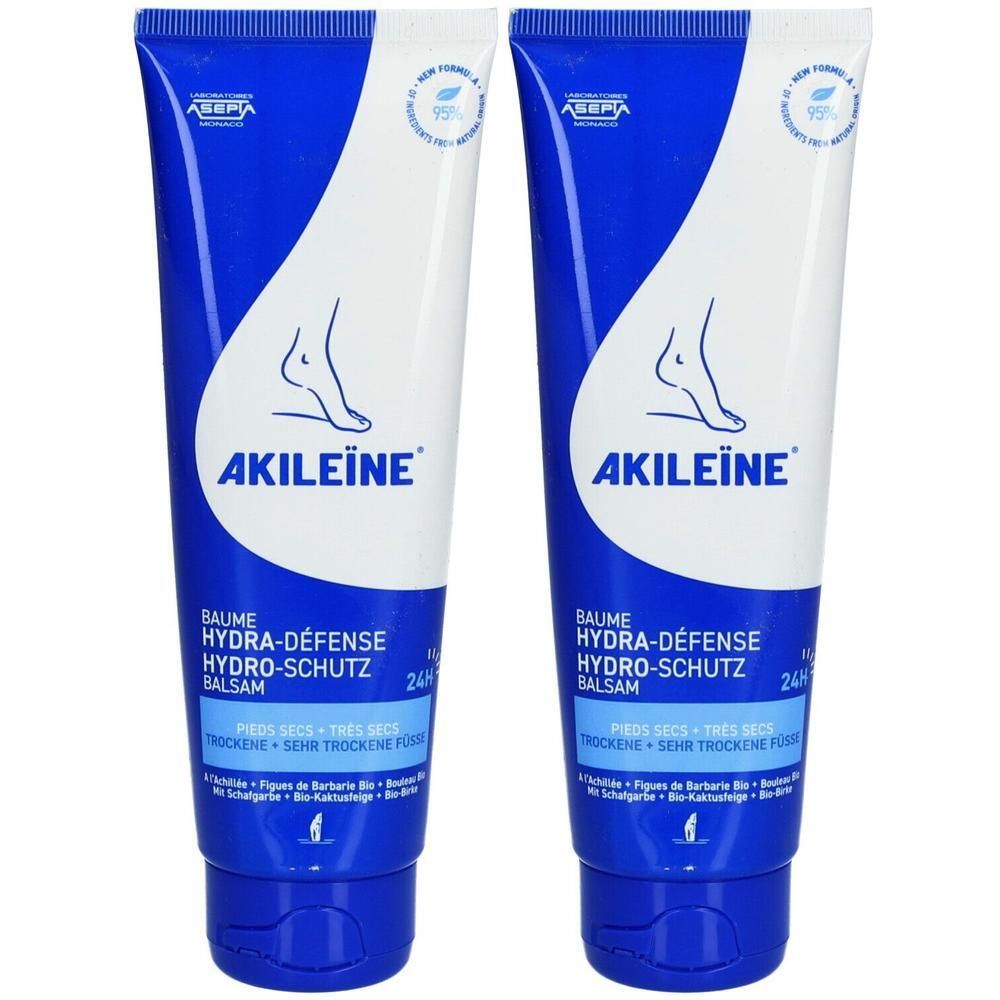 Akileine Hydro-Schutz Balsam 2x 2x125 ml