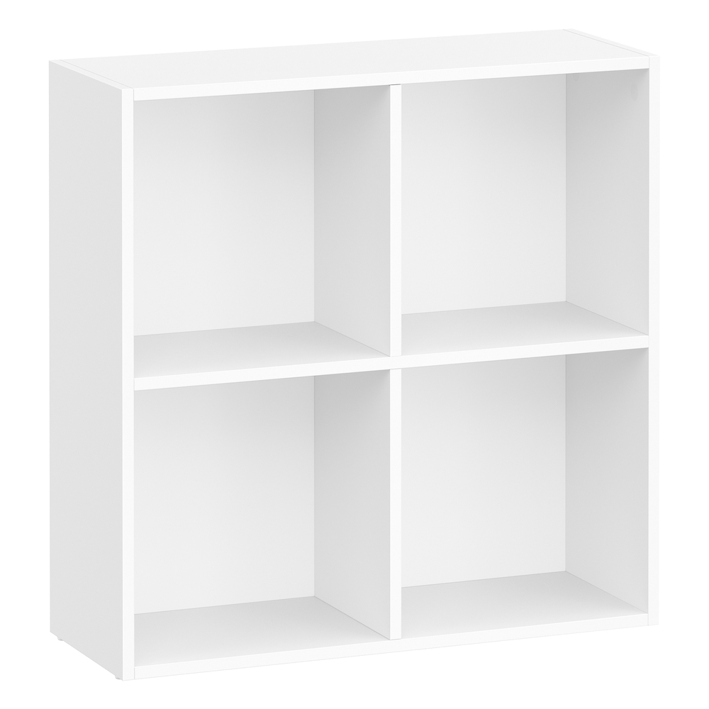 VASAGLE Bücherschrank mit vier Fächern LBC476W01