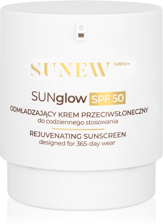 SUNEWMED+ SUNglow Anti-Aging Face Sunscreen SPF 50 crème solaire effet rajeunissant SPF 50 50 ml