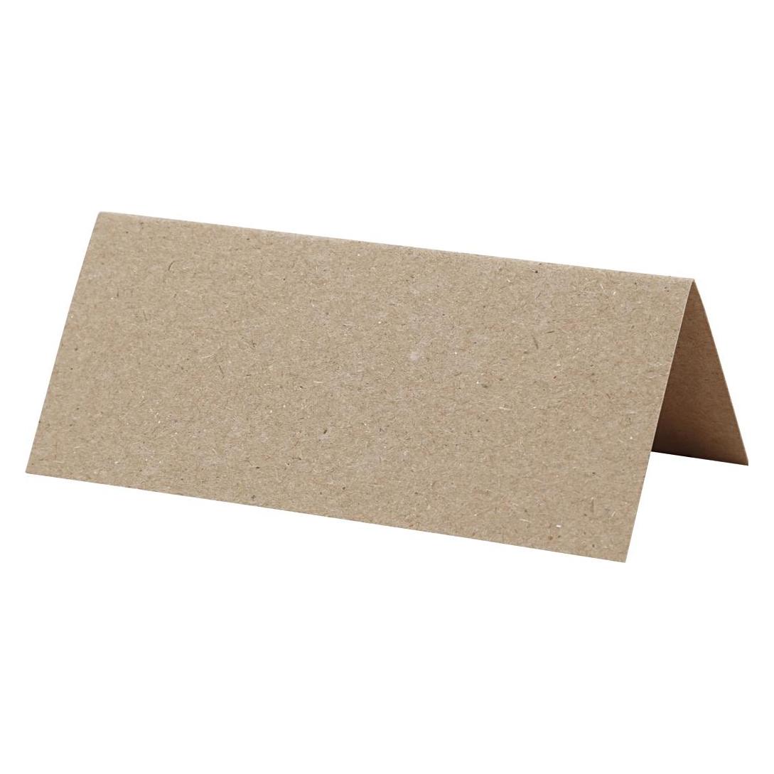 Creativ Company Tischkarte 9 x 4 cm, 20 Stück, Natur (20 Stk.) (228716)