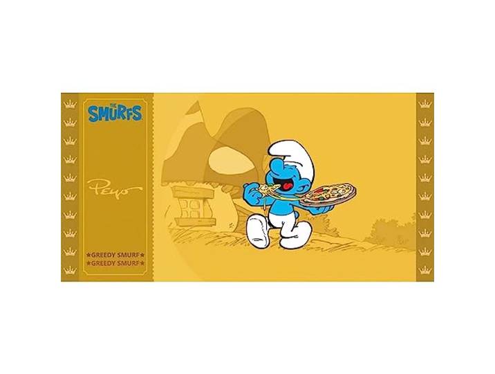 Collectible CK Golden Ticket The Smurfs (Greedy Smurf)