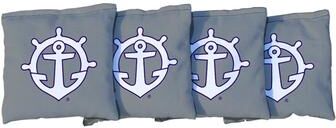 Skip's Garage University Of Portland Pilots White Cornhole Bags