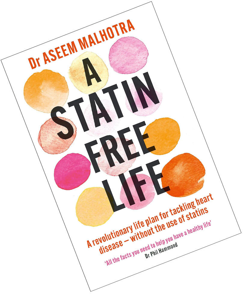 Yellow Kite A Statin-Free Life by Dr Aseem Malhotra - Paperback - Evidence-Based Heart Disease & Cholesterol Health Plan Without Statins