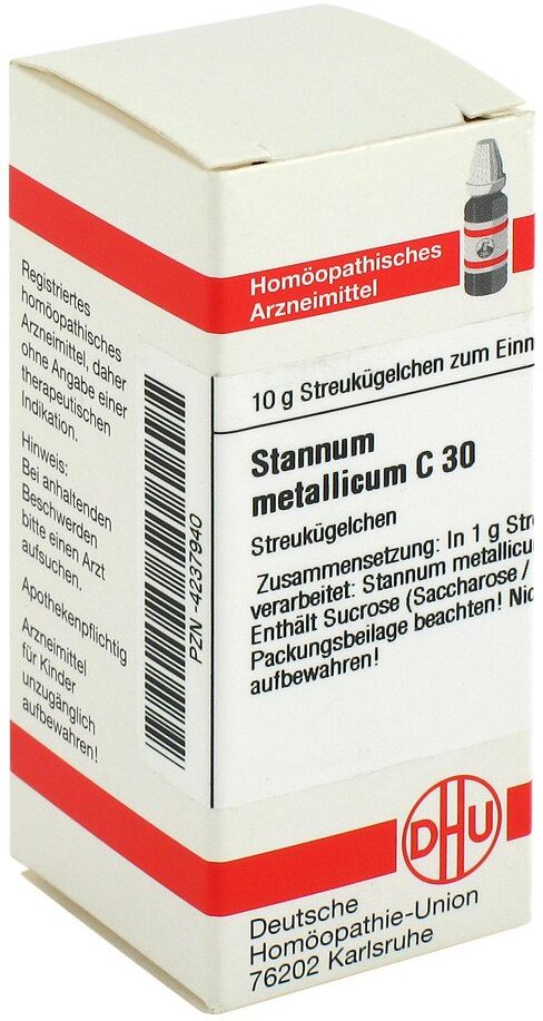 DHU Stannum Met. C30 Globuli