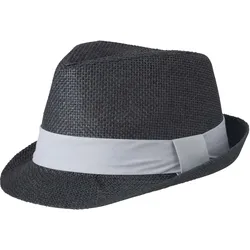 Myrtle Beach Unisex Street Style Hut MB6564 black/light grey S/M (56 cm)