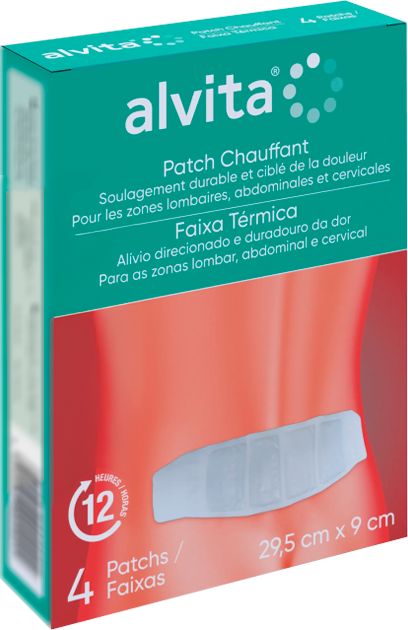 Alvita Faixa Térmica 4 unidades