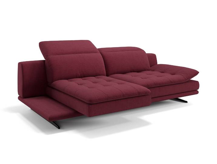 Stoff Couch NIZZA Relaxcouch Sofagarnitur