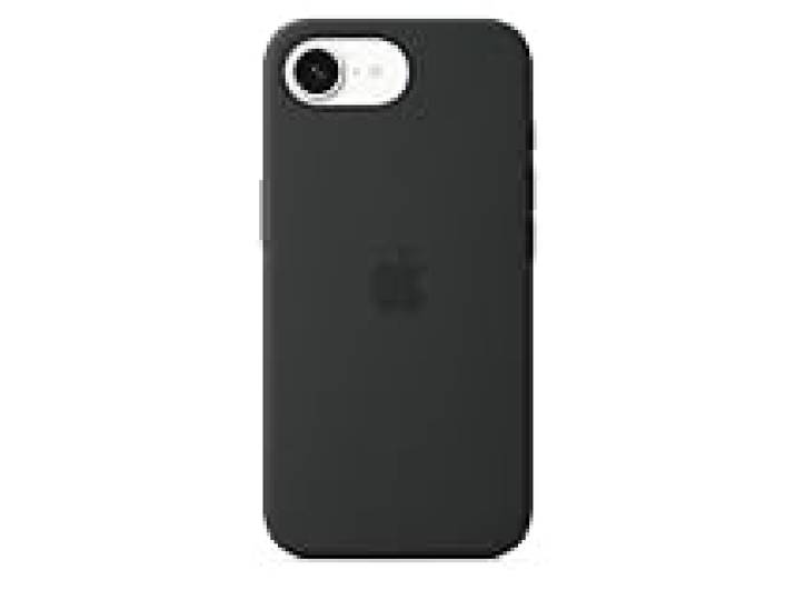 Apple Coque en Silicone pour iPhone 16e – Noir