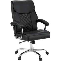 MyBuero Home Office Bürostuhl Relax Prestio Kunstleder mit Armlehnen