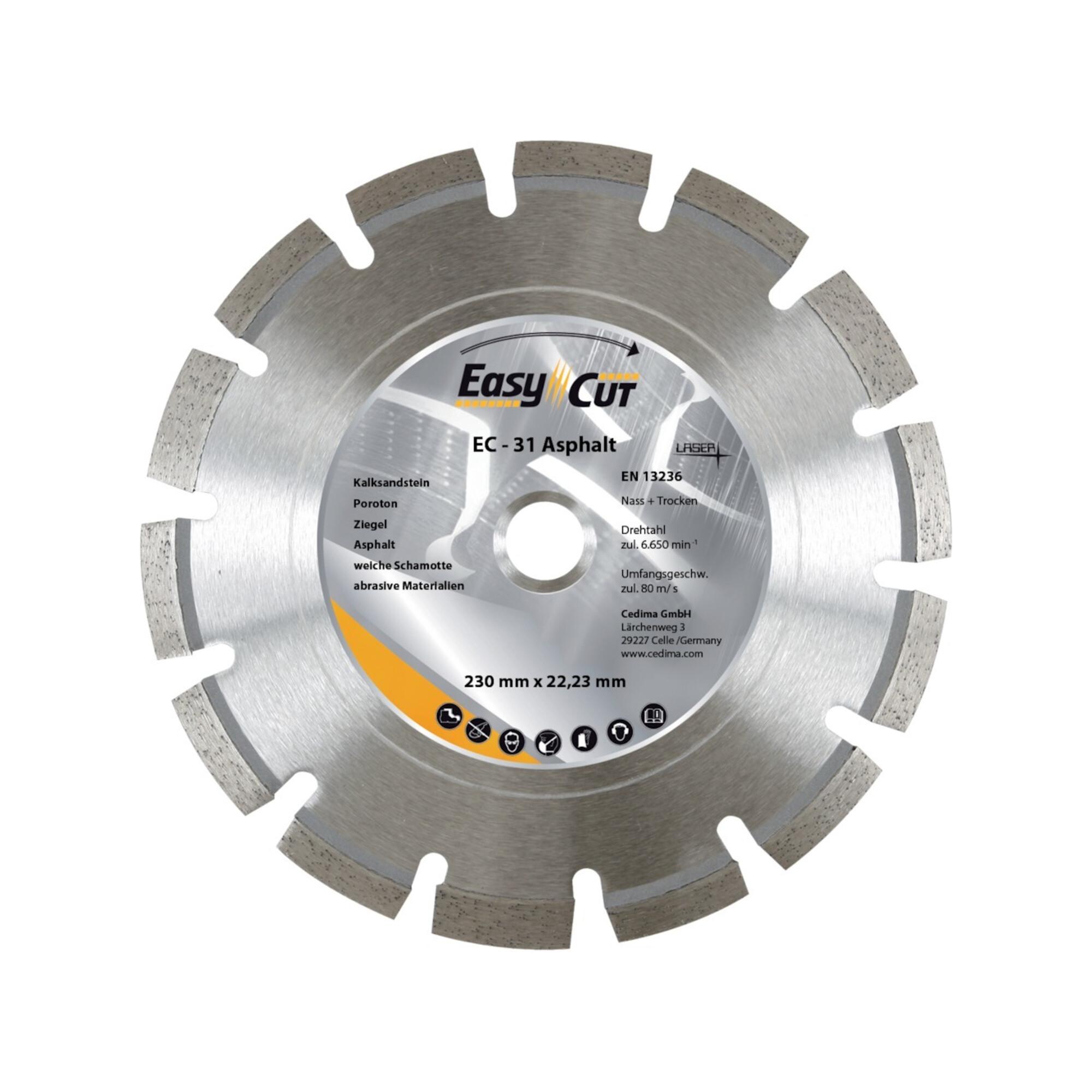 CEDIMA Diamant-Trennscheibe EC- 31 230x2,4x10x22,23mm (10000840)