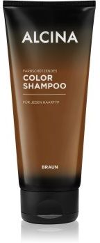 Alcina Color Brown champô para tons castanhos de cabelo 200 ml. Color Brown