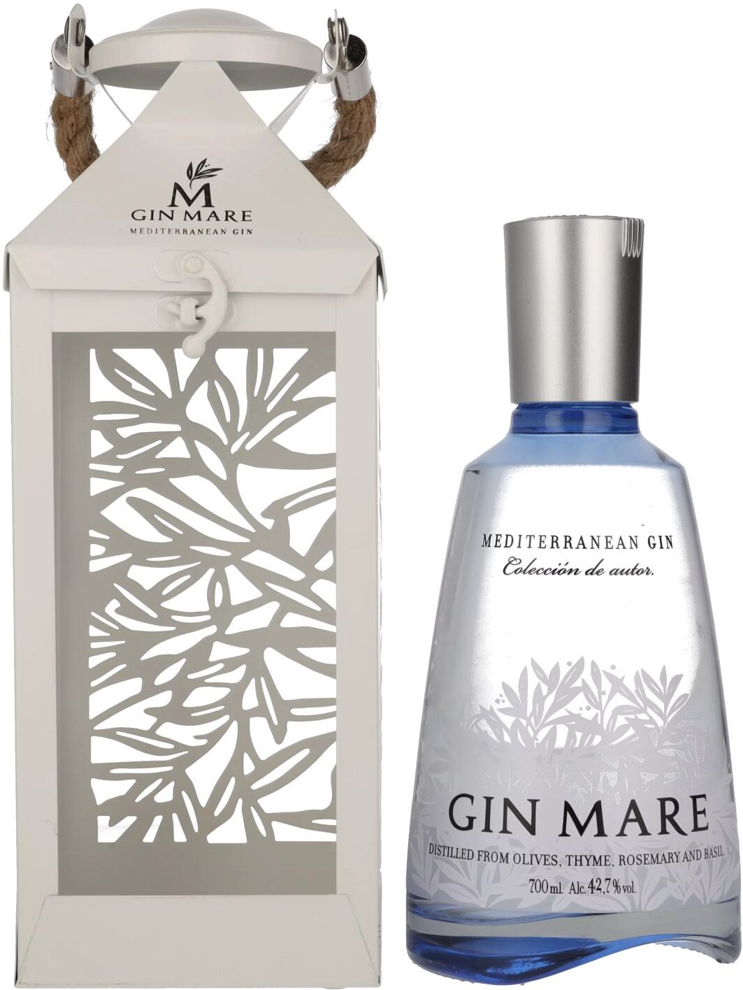 Gin Mare Mediterranean Gin 42,7% Vol. 0,7l Lantern Limited Edition
