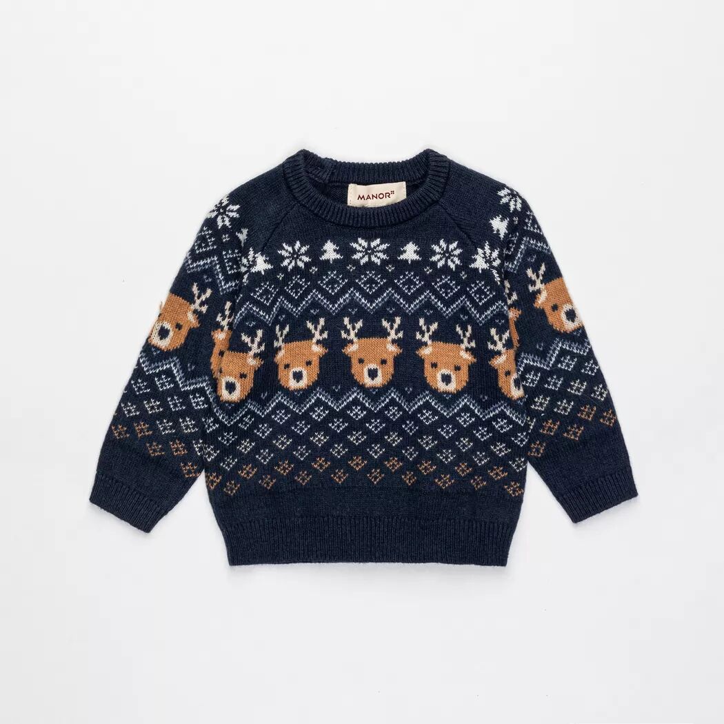 Manor Baby - Pullover, 74, Marine